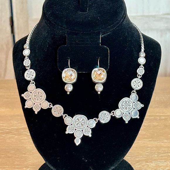 RARE Brighton RETIRED Selene Necklace, Earrings, Bracelet - Picture 3 of 6